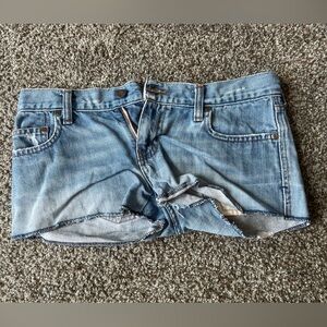 Abercrombie and fitch jean shorts